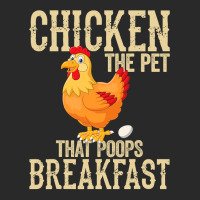 Chicken Chick The Pet That Poops Breakfast Funny Chicken 13 Rooster He Printed Hat | Artistshot