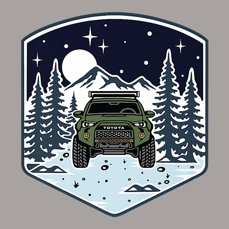 Trail 4runner Overland Night Vibes   Army Green Premium T Shirt Racerback Tank by tandonwelters | Artistshot