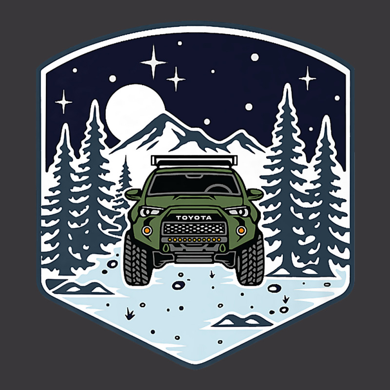 Trail 4runner Overland Night Vibes   Army Green Premium T Shirt Ladies Curvy T-Shirt by tandonwelters | Artistshot