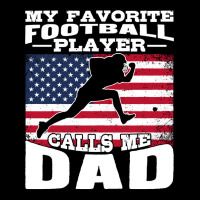 Football My Favorite Football Player Calls Me Dad Flag 397 Football Cropped Sweater | Artistshot