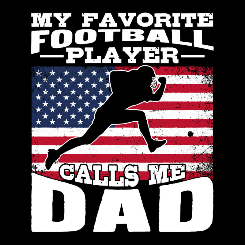 Football My Favorite Football Player Calls Me Dad Flag 397 Football Cropped Sweater by pester | Artistshot