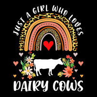 Cow Mooey Rainbow Just A Girl Who Loves Dairy Cows Leopard Dairy Cow 6 V-neck Tee | Artistshot