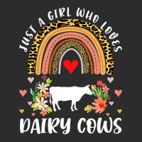 Cow Mooey Rainbow Just A Girl Who Loves Dairy Cows Leopard Dairy Cow 6 Exclusive T-shirt | Artistshot