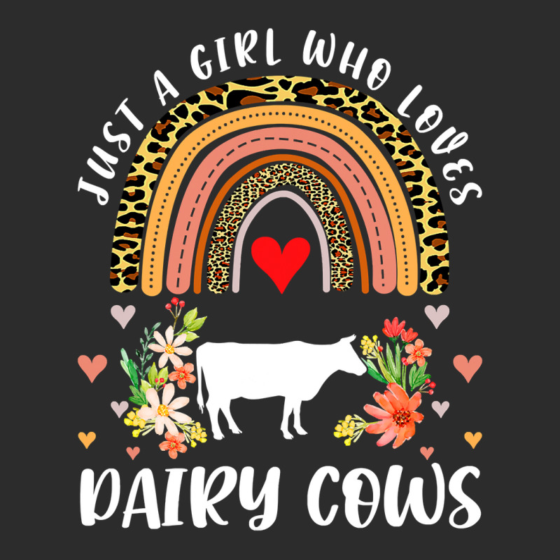 Cow Mooey Rainbow Just A Girl Who Loves Dairy Cows Leopard Dairy Cow 6 Exclusive T-shirt | Artistshot