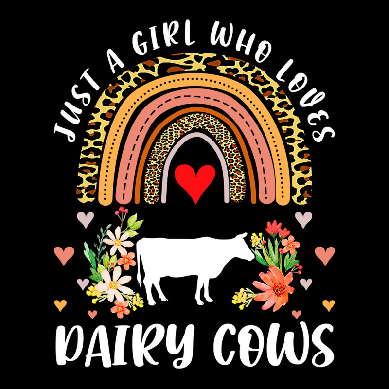 Cow Mooey Rainbow Just A Girl Who Loves Dairy Cows Leopard Dairy Cow 6 Unisex Jogger | Artistshot