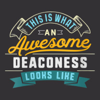 Womens Funny Deaconess Shirt Awesome Job Occupation Graduation V Neck Vintage Hoodie | Artistshot