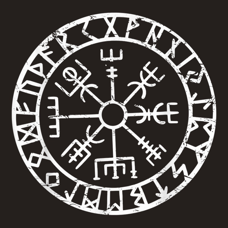 Viking Compass Vegvisir Icelandic Nordic Norse Viking Symbol T Shirt Tank Top by abdurrehmancappucci | Artistshot