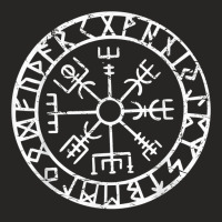 Viking Compass Vegvisir Icelandic Nordic Norse Viking Symbol T Shirt Ladies Fitted T-shirt | Artistshot