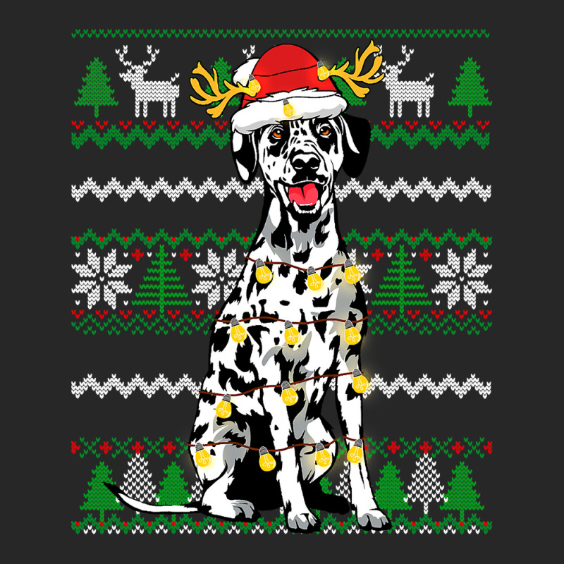 Dalmatian Dog Christmas Lights Xmas Matching Family Dog Lover 16 Dog L Women's Pajamas Set by hopelessoon | Artistshot