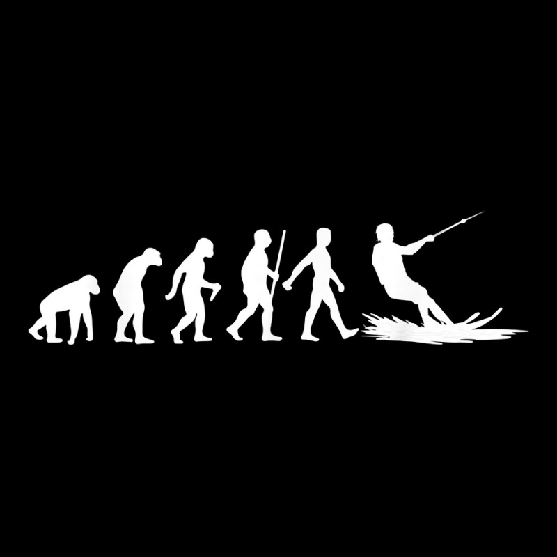 Funny Water Ski Designs Men Women Skier Athletes Evolution T Shirt Men's 3/4 Sleeve Pajama Set by tandonwelters | Artistshot