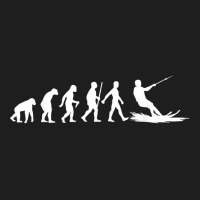 Funny Water Ski Designs Men Women Skier Athletes Evolution T Shirt Classic T-shirt | Artistshot