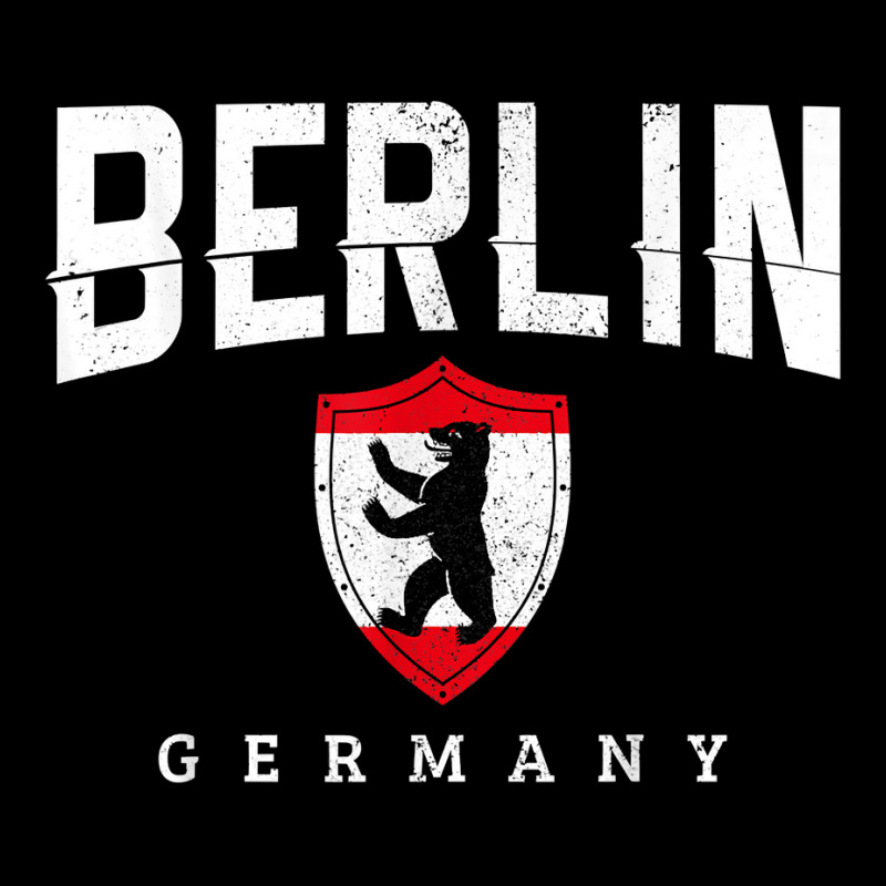 Berlin Germany Bear Flag Souvenir Travel German Gift T Shirt Adjustable Cap | Artistshot