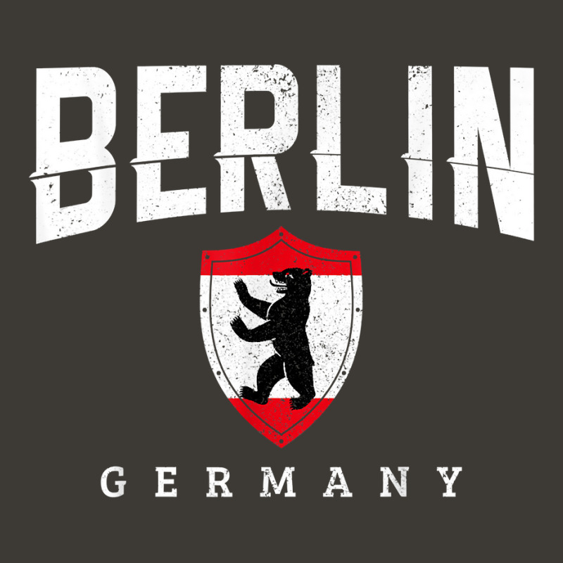 Berlin Germany Bear Flag Souvenir Travel German Gift T Shirt Bucket Hat | Artistshot