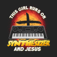 Runner Run Runner This Girl Runs On Synthesizer And Jesus Gift158 Run 3/4 Sleeve Shirt | Artistshot