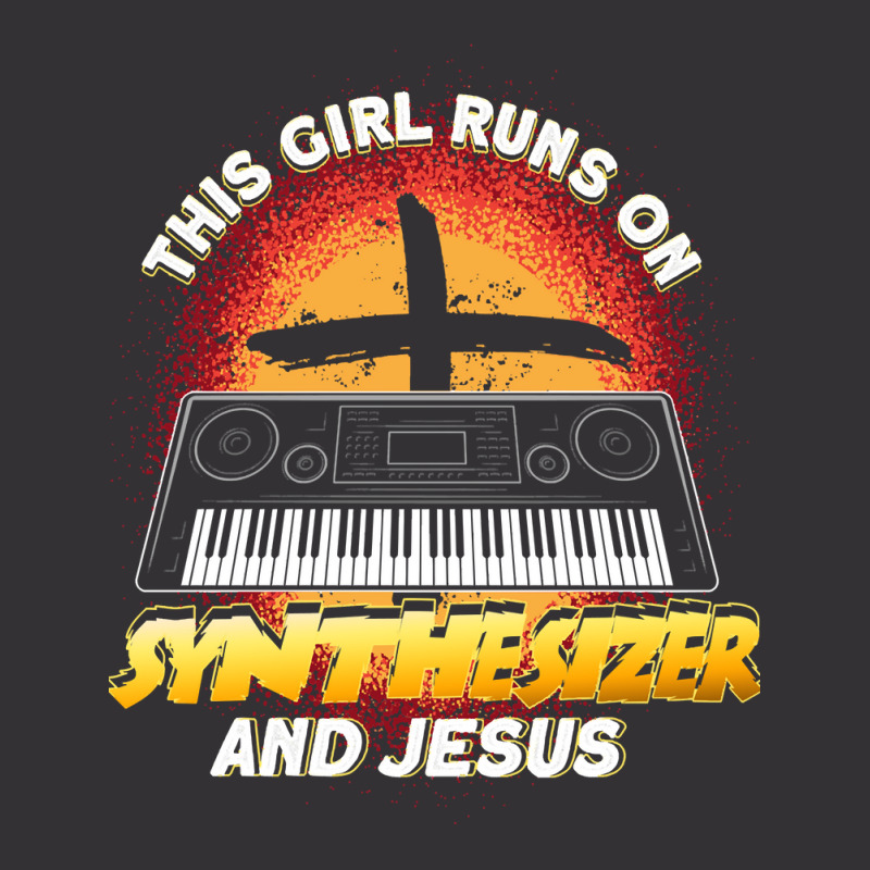 Runner Run Runner This Girl Runs On Synthesizer And Jesus Gift158 Run Vintage Hoodie | Artistshot