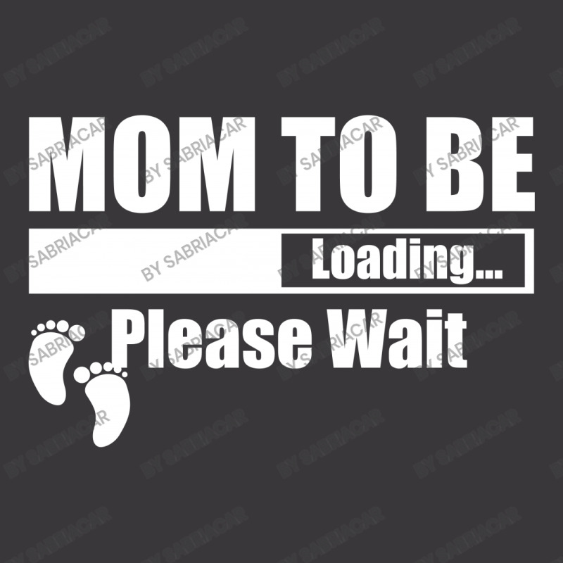 Mom To Be Loading Please Wait Ladies Curvy T-Shirt by SabriAcar | Artistshot