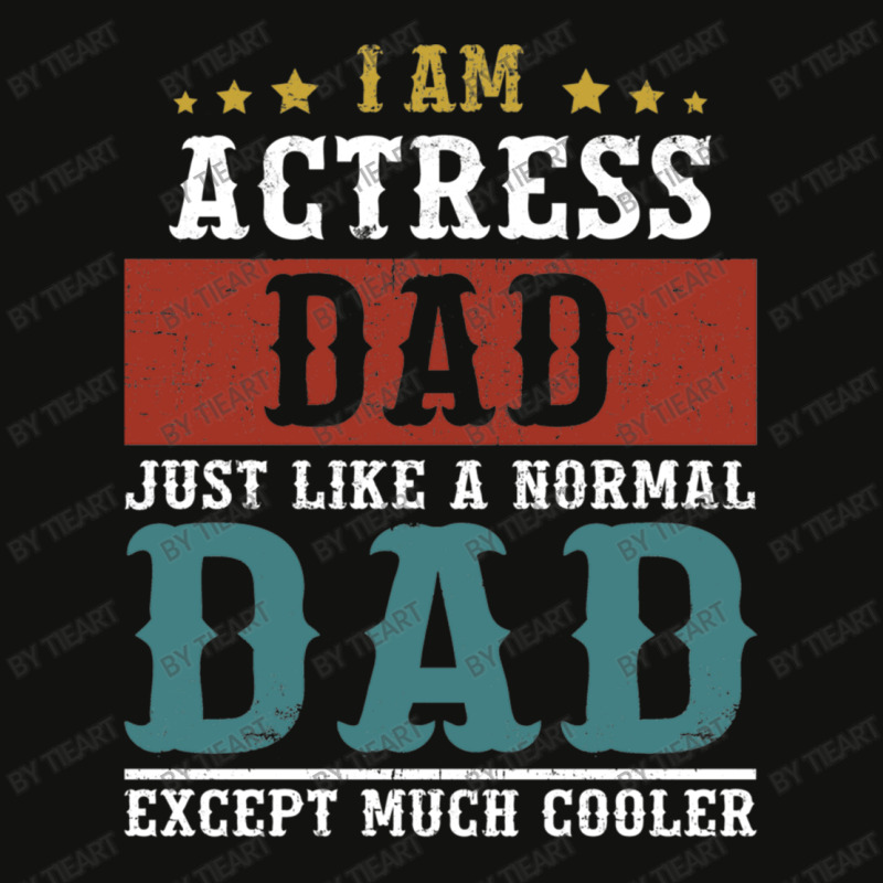 Actress Dad Fathers Day Funny Daddy Scorecard Crop Tee | Artistshot