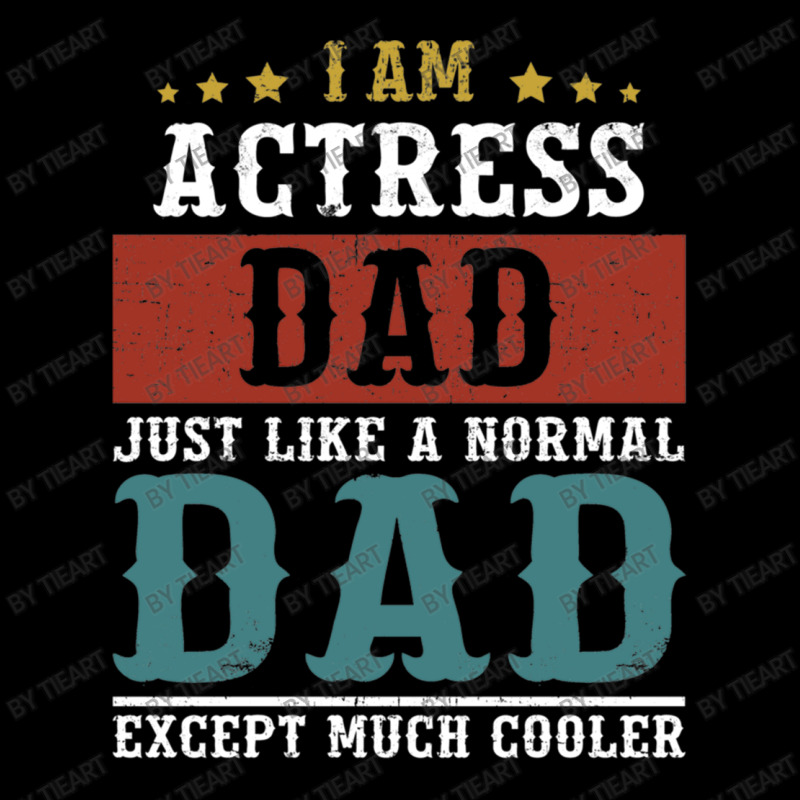 Actress Dad Fathers Day Funny Daddy Maternity Scoop Neck T-shirt | Artistshot