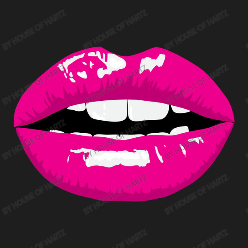 Hot Pink Lips - Pop Art Classic T-shirt | Artistshot