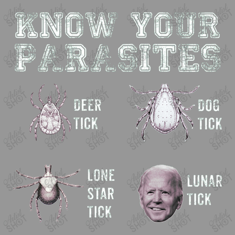 Know Your Parasites Anti Biden,anti Biden Women's V-Neck T-Shirt by butuhbahu | Artistshot