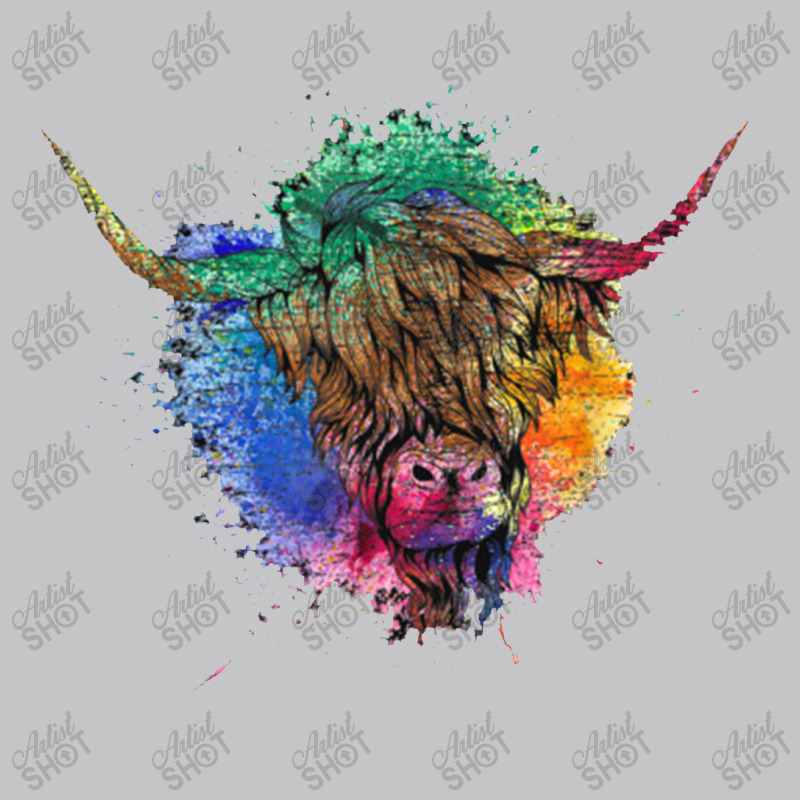 Farm Animal Farmer Scottish Cattle Colorful Highland Cow Baby Bodysuit by kabelistrik | Artistshot