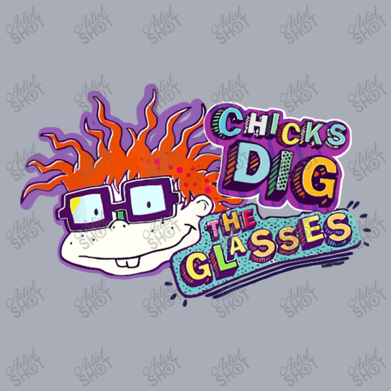 Rugrats Chicks Dig The Glasses Badge Tank Dress by aldishuher | Artistshot