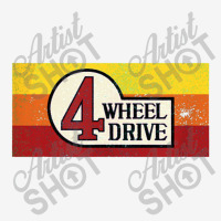 4 Wheel Drive Vintage 4x4 Overland Emblem With Stripes 4wd Adjustable Cap | Artistshot