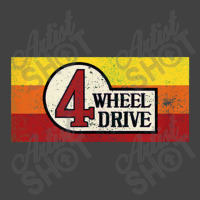 4 Wheel Drive Vintage 4x4 Overland Emblem With Stripes 4wd Vintage T-shirt | Artistshot