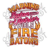 Fire Baton Twirling For Majorette Dance Girl V-neck Tee | Artistshot