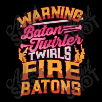 Fire Baton Twirling For Majorette Dance Girl Men's Long Sleeve Pajama Set | Artistshot