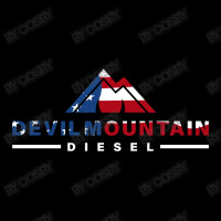 Devil Mountain Diesel Cropped Hoodie | Artistshot