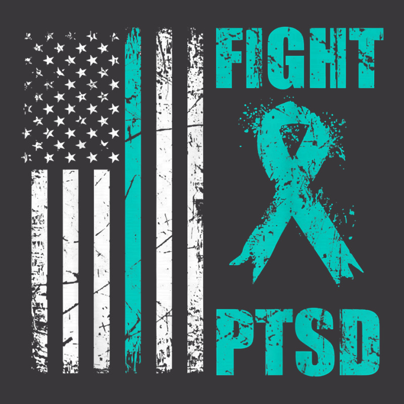 Mens Fight Ptsd Awareness American Flag Veteran Support T Shirt Ladies Curvy T-Shirt by abdurrehmancappucci | Artistshot