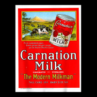 Vintage Poster   Carnation Milk Retro T Shirt Youth Jogger | Artistshot