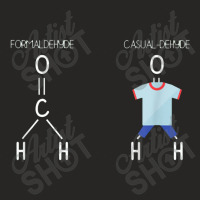 Formaldehyde Casual Dehyde   Chemistry Ladies Fitted T-shirt | Artistshot