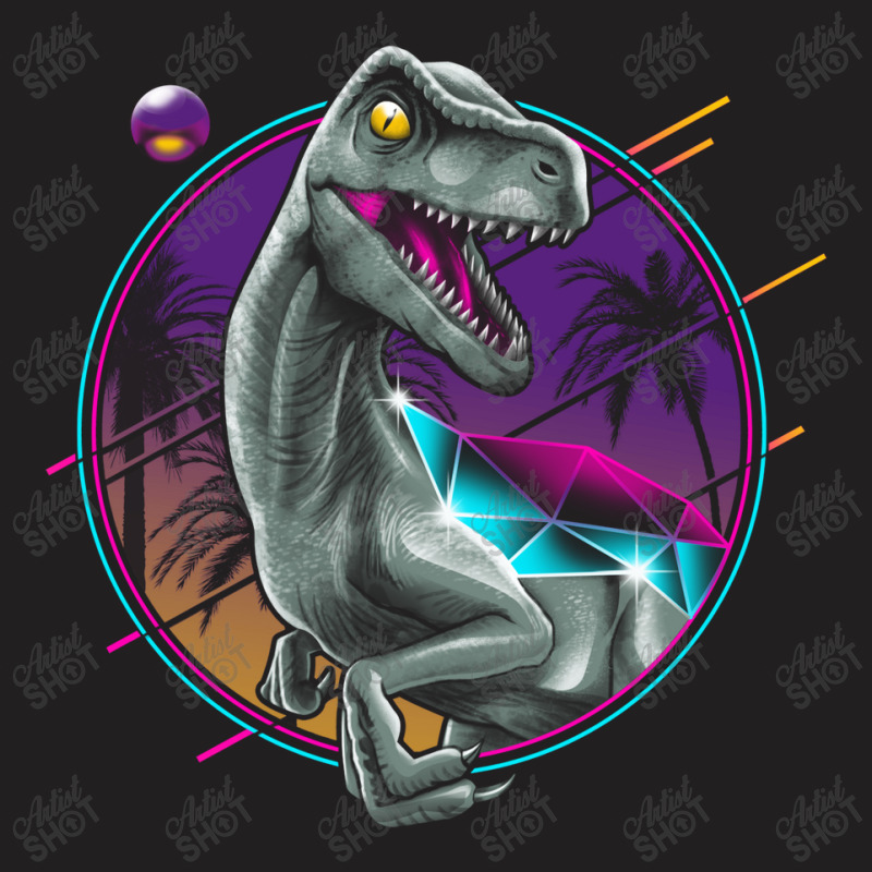 Rad Velociraptor T-shirt | Artistshot