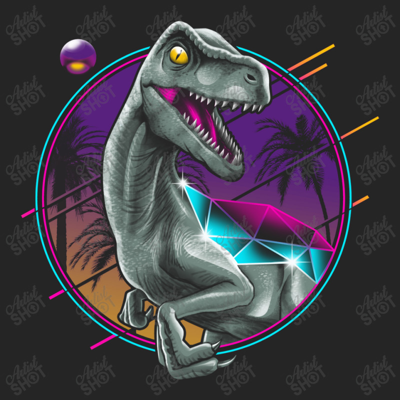 Rad Velociraptor Unisex Hoodie | Artistshot