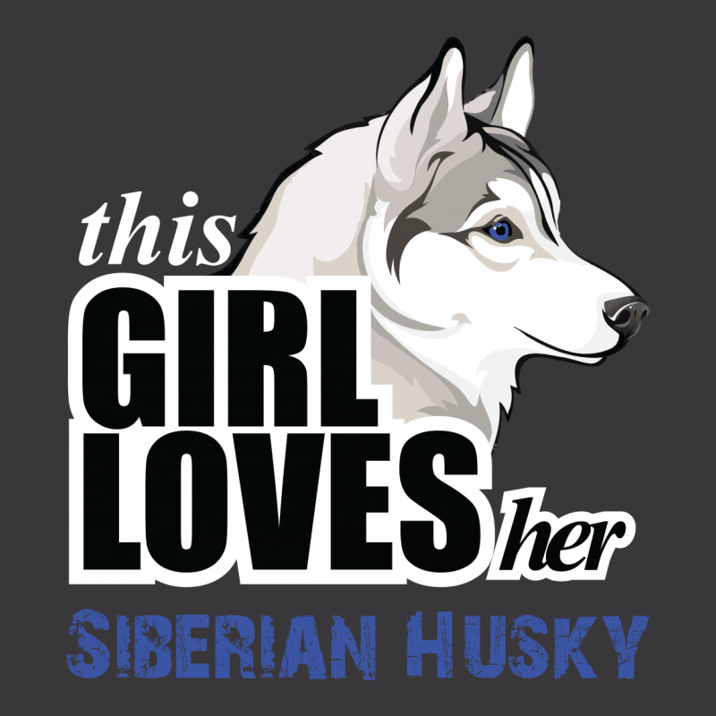 This Girl Loves Her Siberian Husky Ladies Curvy T-Shirt by rardesign | Artistshot