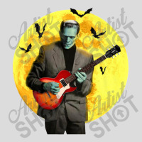 Franken Guitar Frankenstein Plays Electric Guitar Halloween Premium Men's Polo Shirt | Artistshot