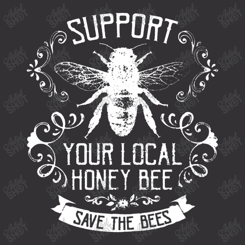 Save The Bees Vintage Hoodie | Artistshot