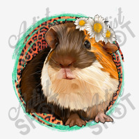 Floral Leopard Guinea Pigs Portrait Canvas Print | Artistshot