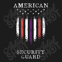 Security Guard Officer Thin Purple Line Hoodie & Jogger Set | Artistshot