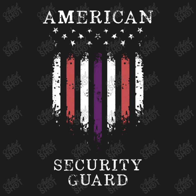 Security Guard Officer Thin Purple Line Hoodie & Jogger Set | Artistshot