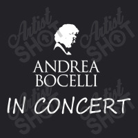 Concert Andrea Bocelli Musician Youth Tee | Artistshot