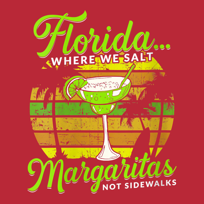 Womens Florida Salt Margaritas Not Sidewalks Beach Winter Holiday V Ne Women's V-Neck T-Shirt by abdurrehmancappucci | Artistshot