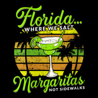 Womens Florida Salt Margaritas Not Sidewalks Beach Winter Holiday V Ne Cropped Sweater | Artistshot