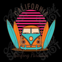 California Surfing Paradise Fleece Short | Artistshot