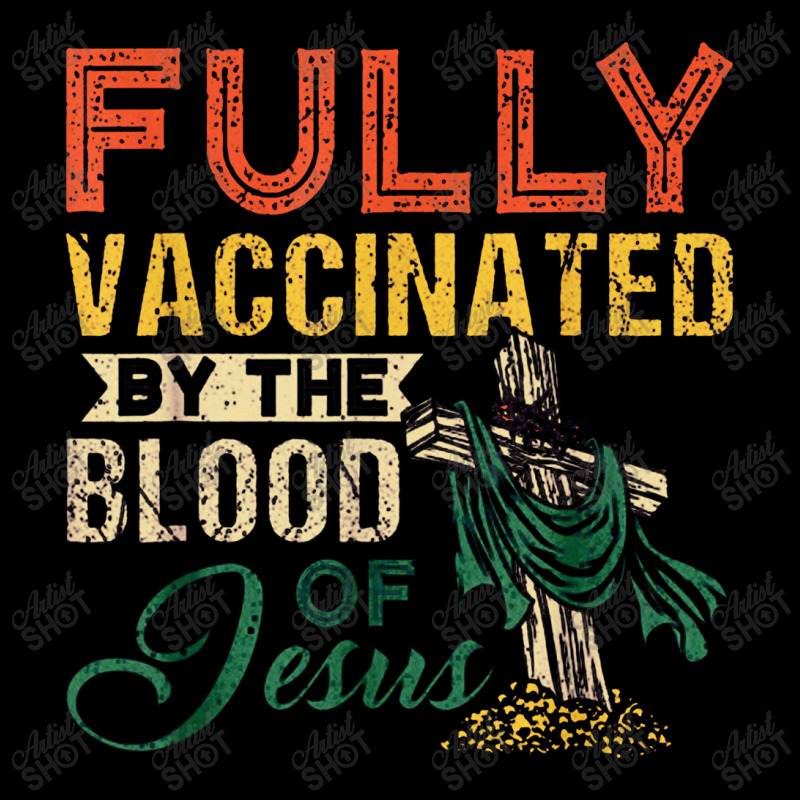 Fully Vaccinated By The Blood Ofc Cropped Hoodie by kabelistrik | Artistshot