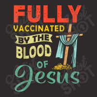 Fully Vaccinated By The Blood Of Jesus Racerback Tank | Artistshot