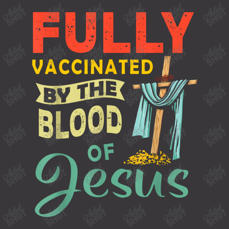 Fully Vaccinated By The Blood Of Jesus Ladies Curvy T-Shirt by kabelistrik | Artistshot