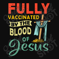 Fully Vaccinated By The Blood Of Jesus Crop Top | Artistshot